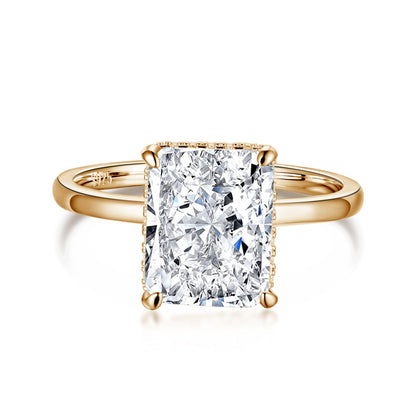 [LuckyStar]4.0 Carat Ornate Enchanting Radiand Cut Banquet Ring