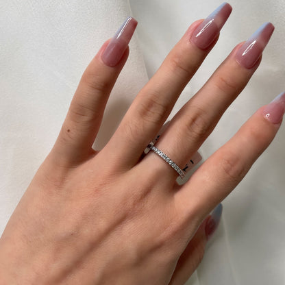 [LuckyStar]Delicate Sparkling Round Cut Daily Ring