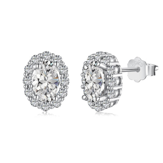 [LuckyStar]Delicate Unique Oval Cut Daily Earrings