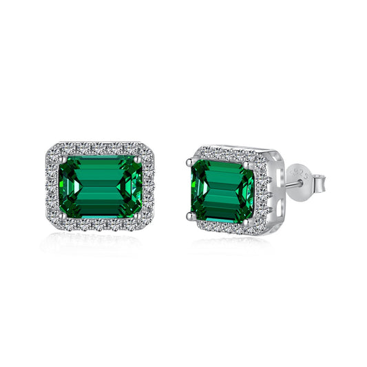 [LuckyStar]Luxurious Dainty Emerald Cut Banquet Earrings