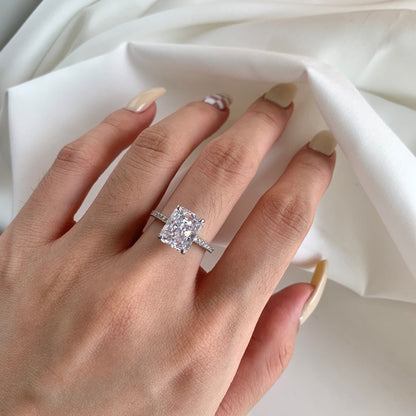 [LuckyStar]4.0 Carat Luxurious Engagement Ring
