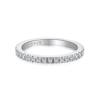 [LuckyStar]Delicate Sparkling Round Cut Daily Ring