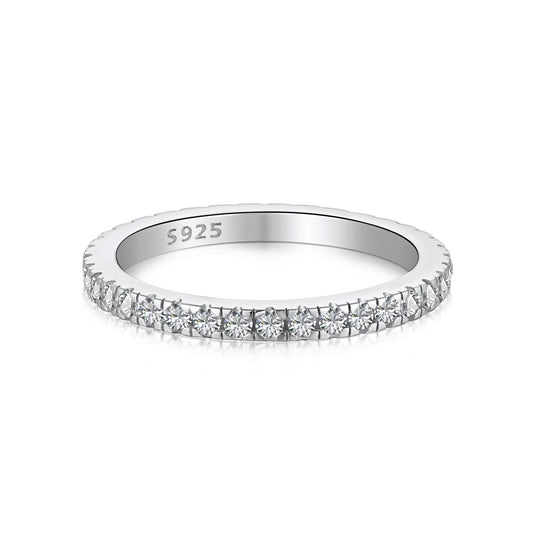 [LuckyStar]Delicate Sparkling Round Cut Daily Ring