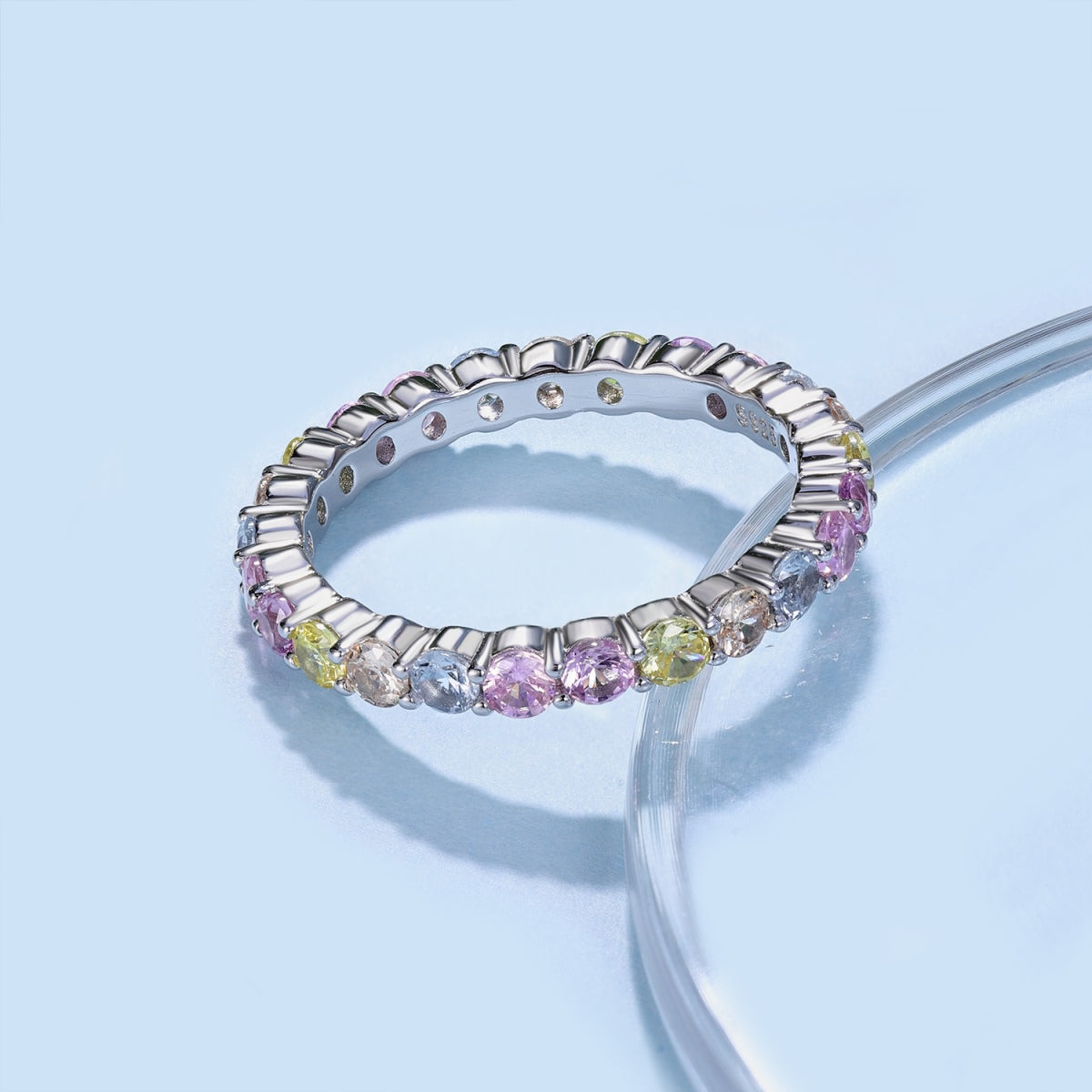 [LuckyStar]Dazzling Resplendent Round Cut Party Ring