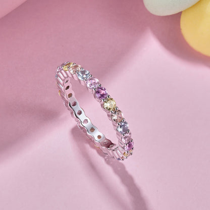 [LuckyStar]Dazzling Resplendent Round Cut Party Ring