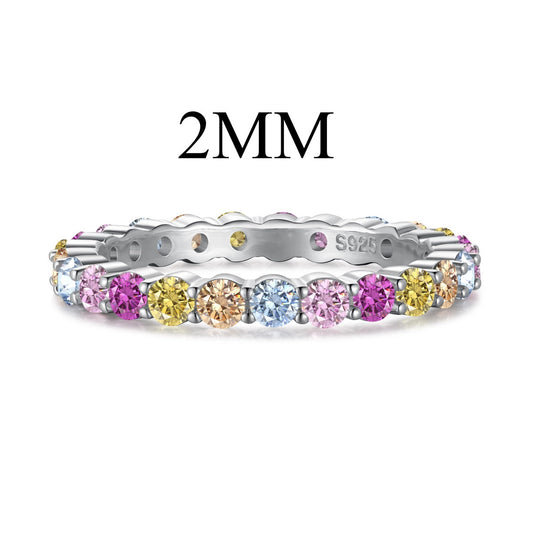 [LuckyStar]Dazzling Resplendent Round Cut Party Ring