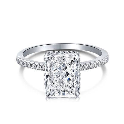 [LuckyStar]4.0 Carat Luxurious Engagement Ring