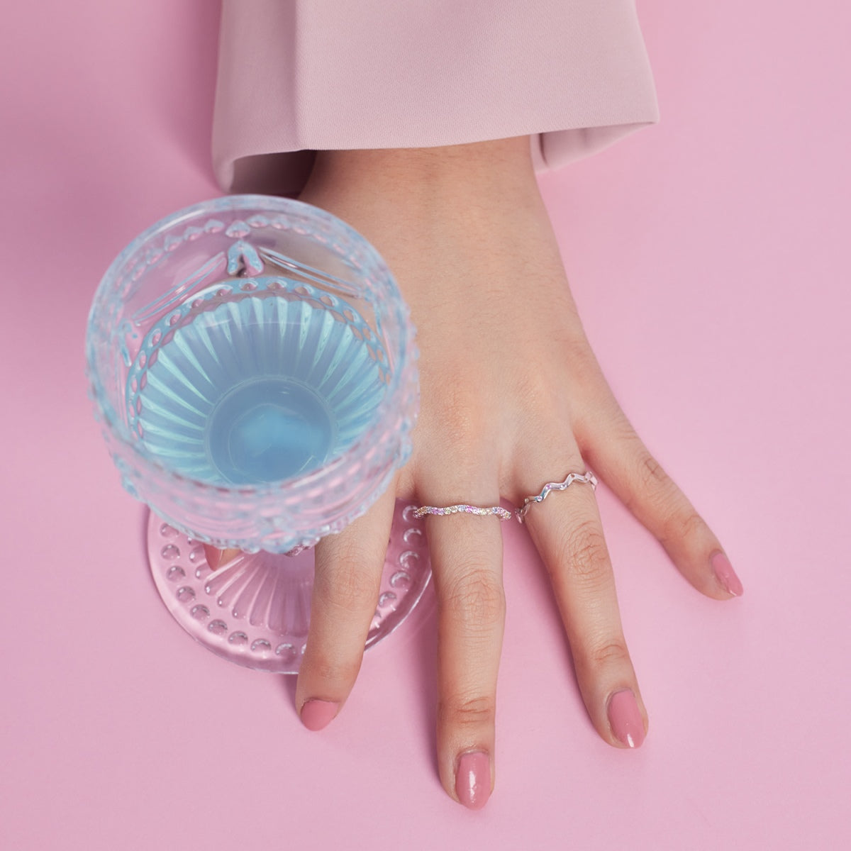 [LuckyStar]Ornate Vibrant Round Cut Daily Ring