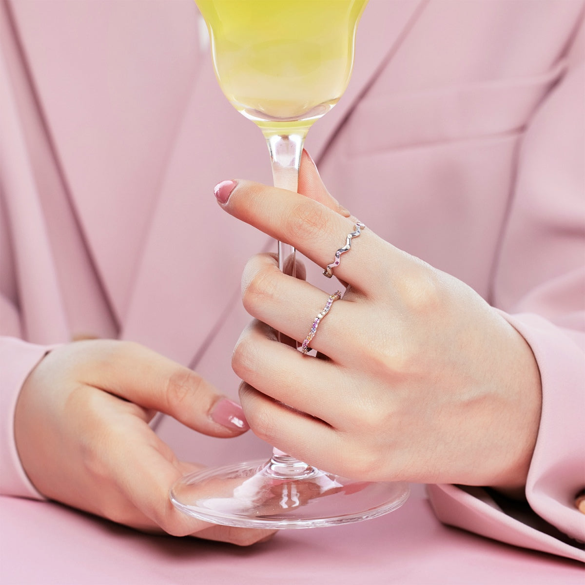 [LuckyStar]Ornate Vibrant Round Cut Daily Ring