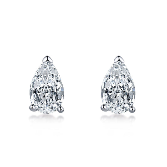 [LuckyStar]Ornate Water Drop Shape Earrings