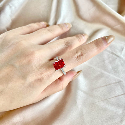 [LuckyStar]4.0 Carat Luxurious Engagement Ring