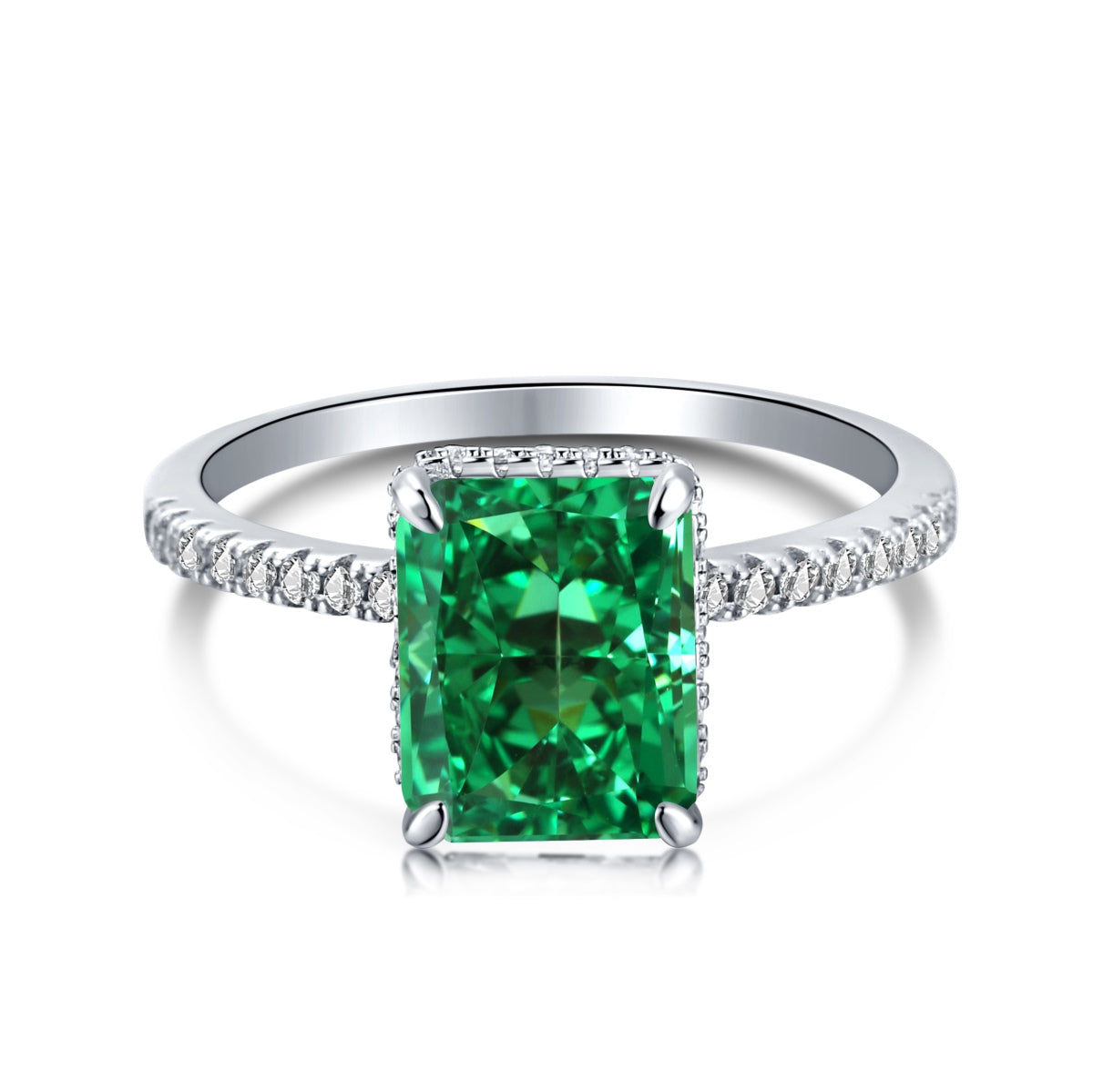 [LuckyStar]4.0 Carat Luxurious Engagement Ring