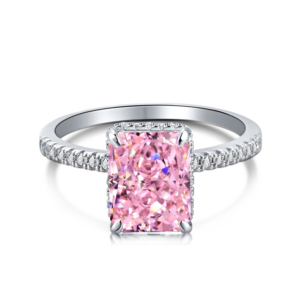 [LuckyStar]4.0 Carat Luxurious Engagement Ring