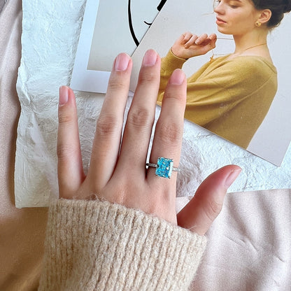 [LuckyStar]4.0 Carat Luxurious Engagement Ring