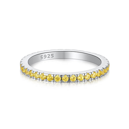 [LuckyStar]Delicate Sparkling Round Cut Daily Ring
