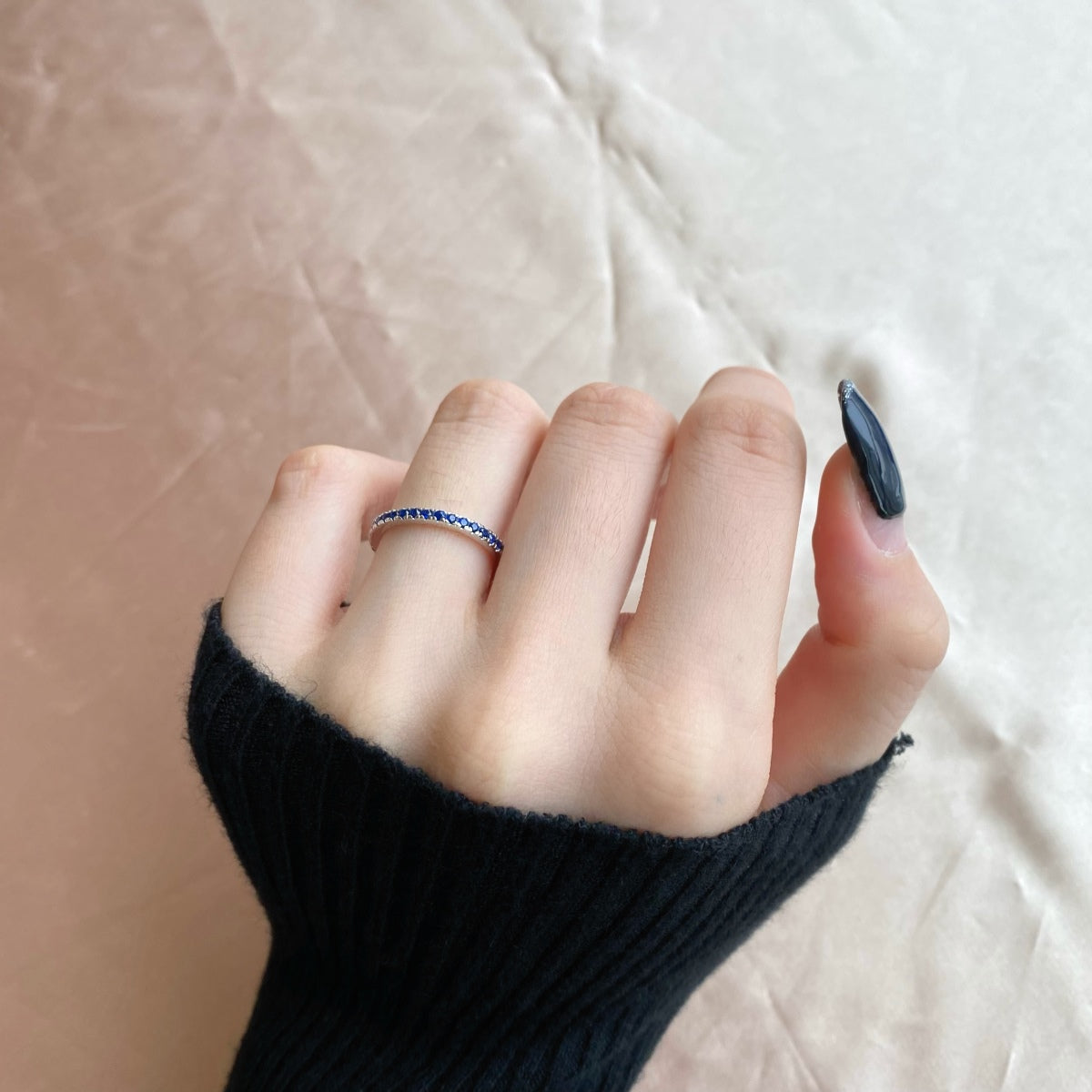 [LuckyStar]Delicate Sparkling Round Cut Daily Ring