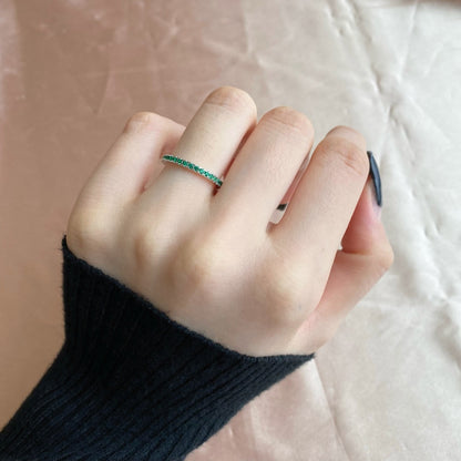 [LuckyStar]Delicate Sparkling Round Cut Daily Ring