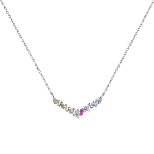 [LuckyStar]Dazzling Rainbow Necklace