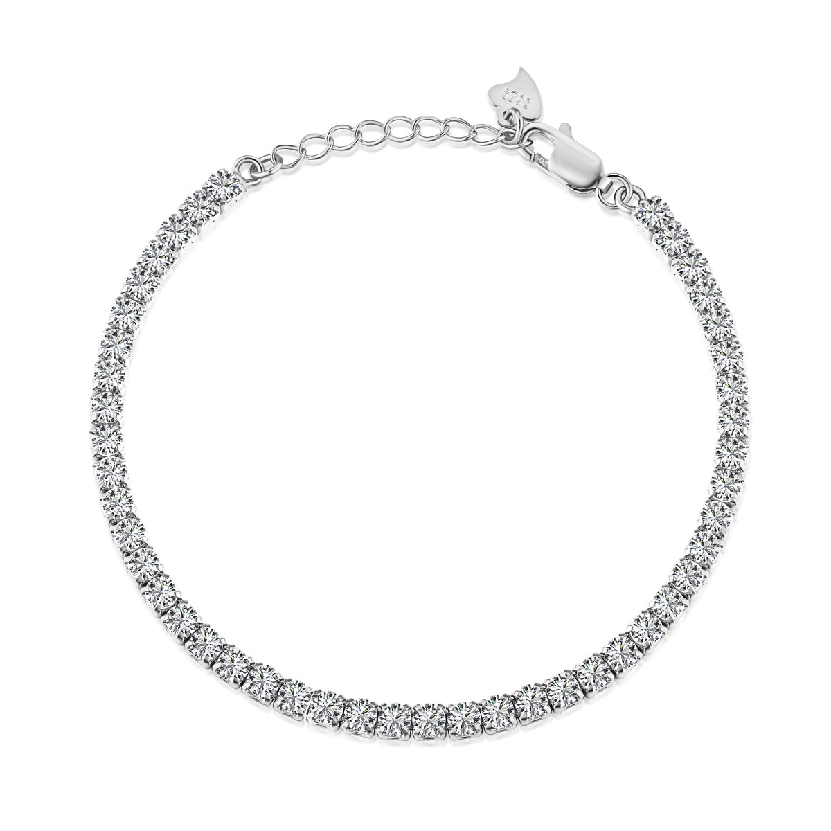 [LuckyStar]Sparkling Round Cut Daily Bracelet
