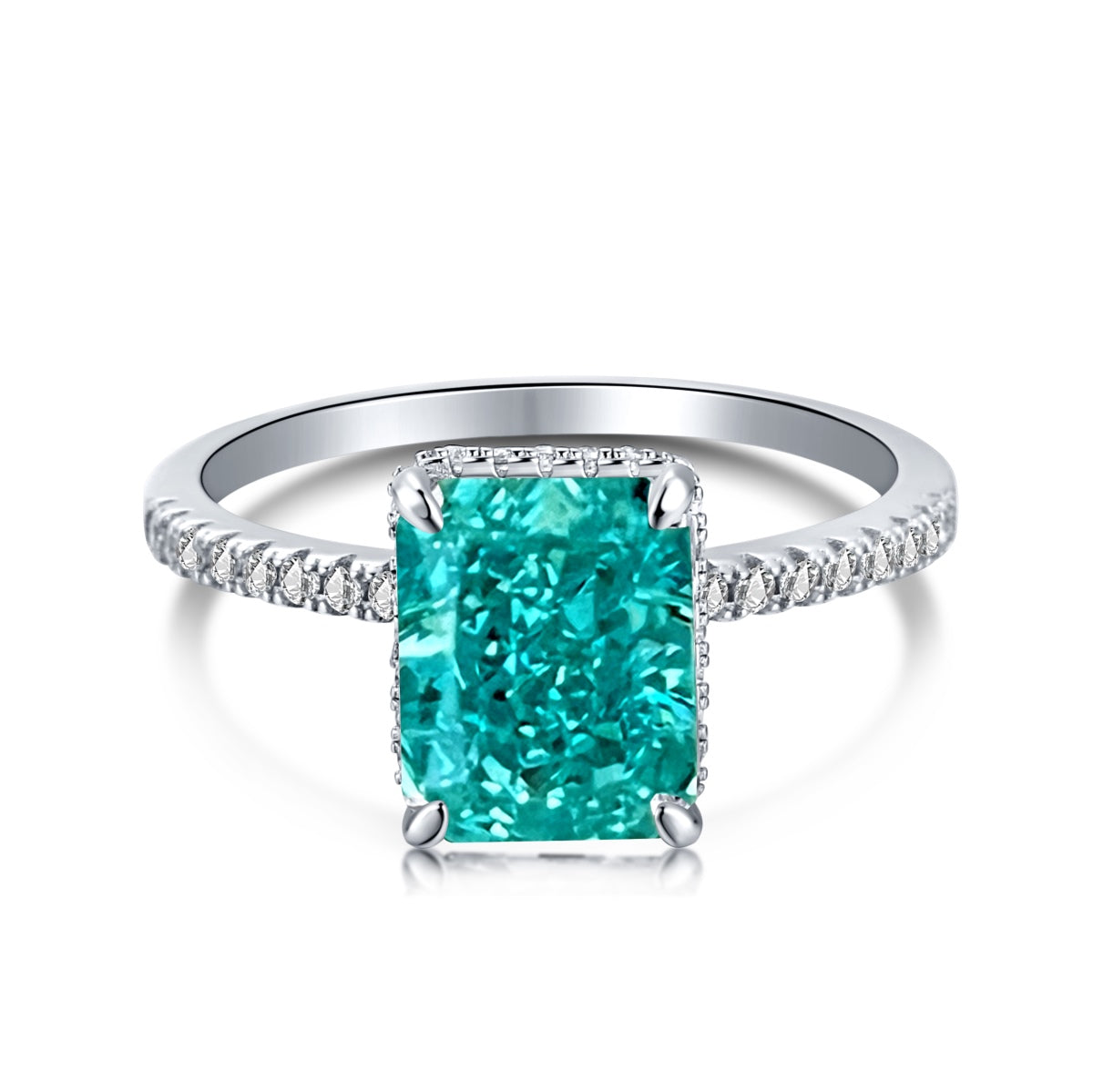 [LuckyStar]4.0 Carat Luxurious Engagement Ring