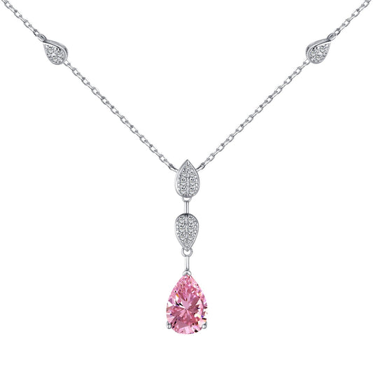 [LuckyStar]Dazzling Pear Cut Necklace