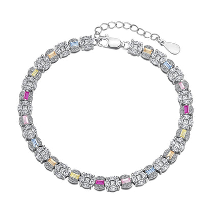 [LuckyStar]Dazzling Radiant Multi Cut Daily Bracelet