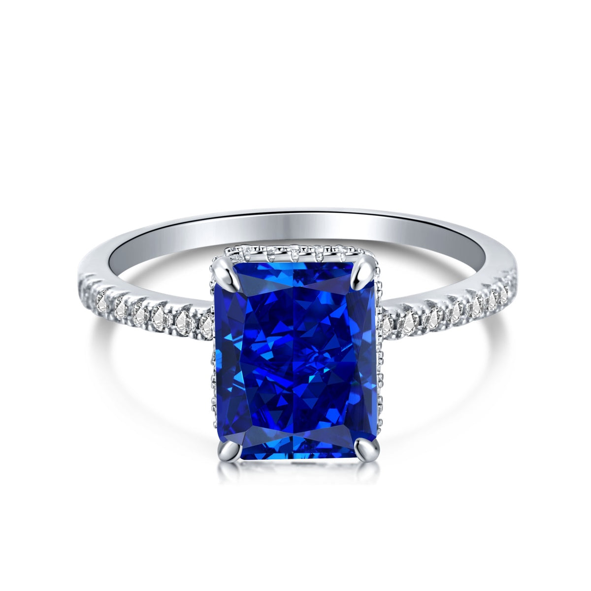 [LuckyStar]4.0 Carat Luxurious Engagement Ring