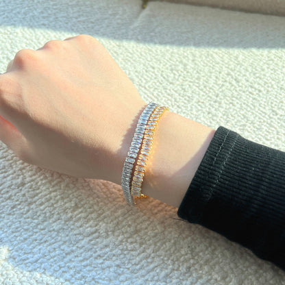 [LuckyStar]Exquisite Emerald Cut Daily Bracelet