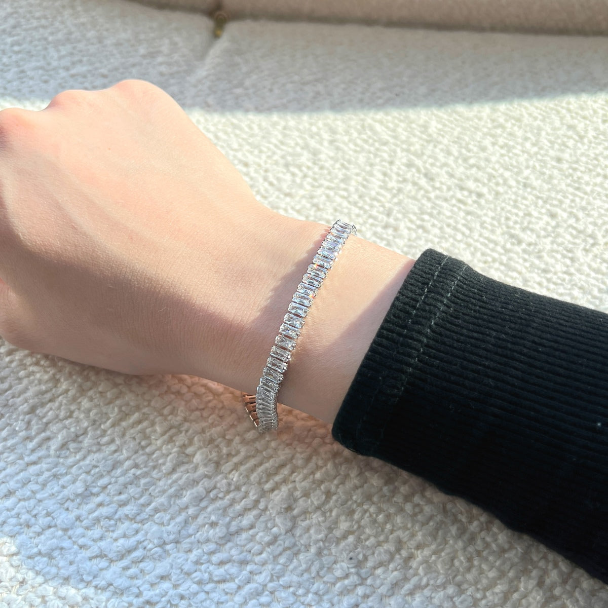 [LuckyStar]Exquisite Emerald Cut Daily Bracelet