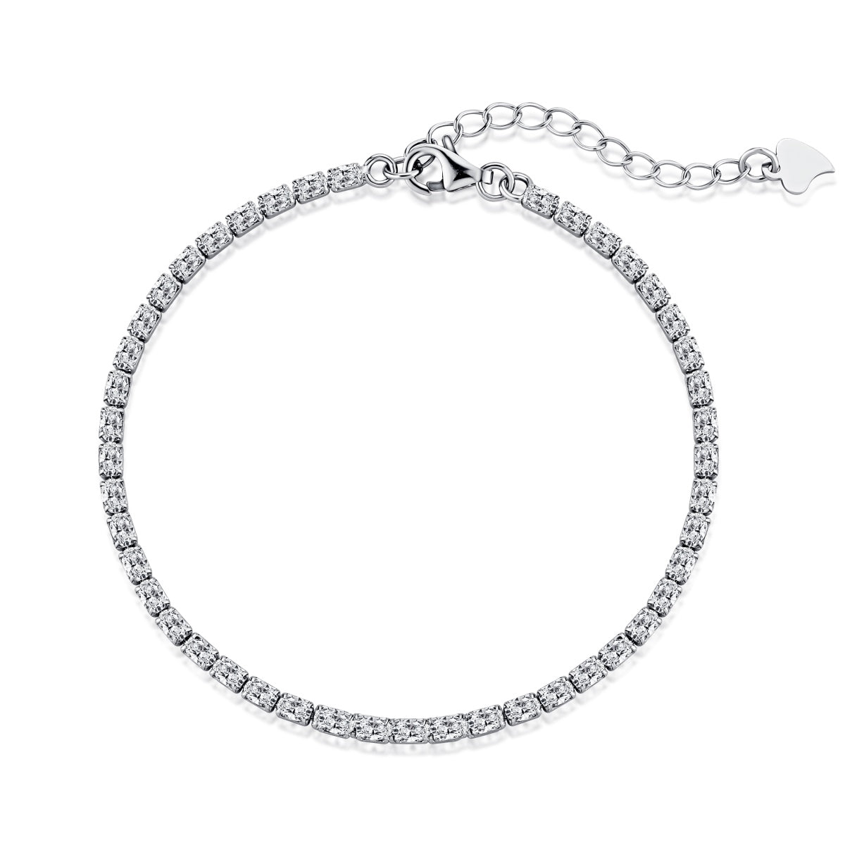 [LuckyStar]Elegant Emerald Cut Daily Bracelet