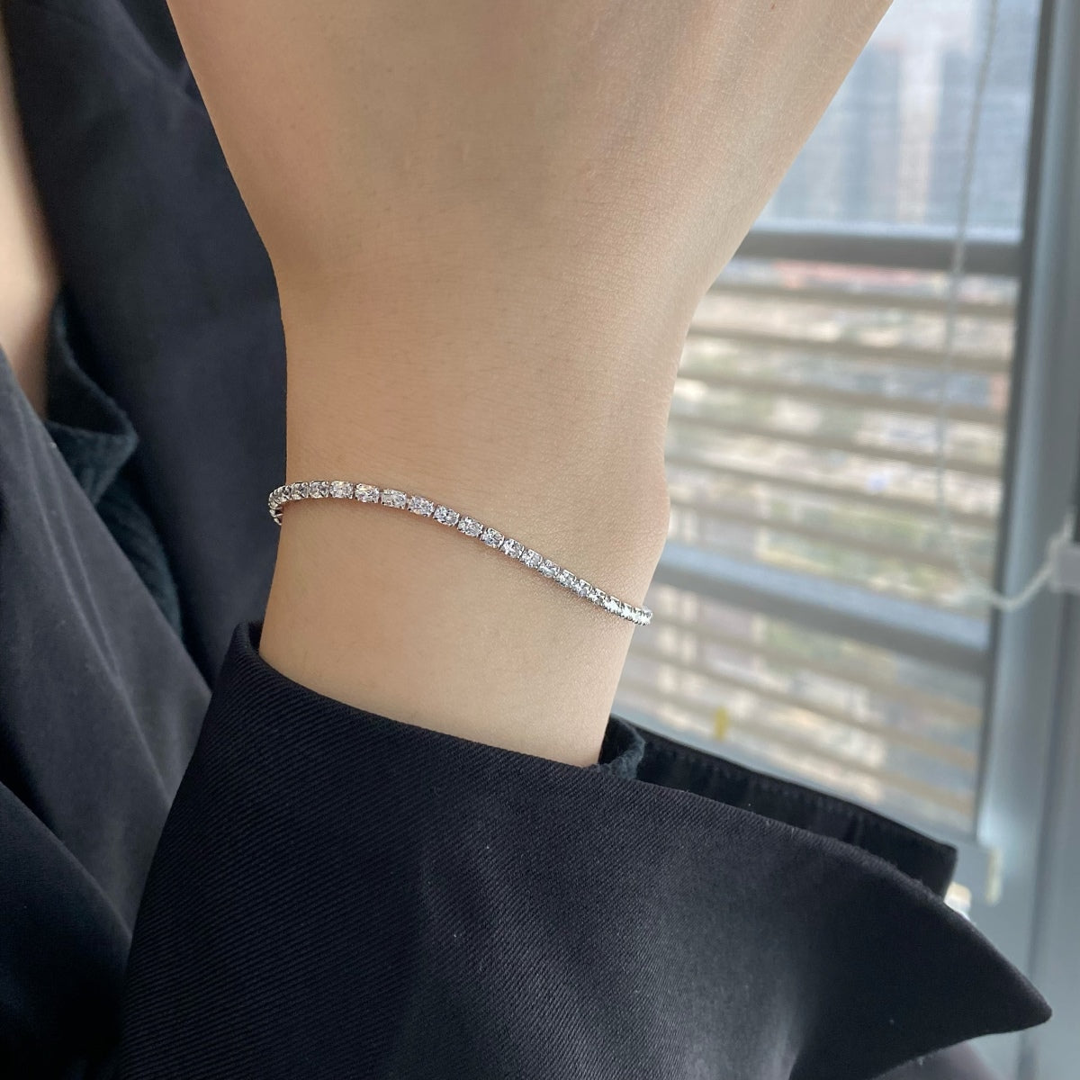 [LuckyStar]Elegant Emerald Cut Daily Bracelet