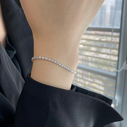 [LuckyStar]Elegant Emerald Cut Daily Bracelet