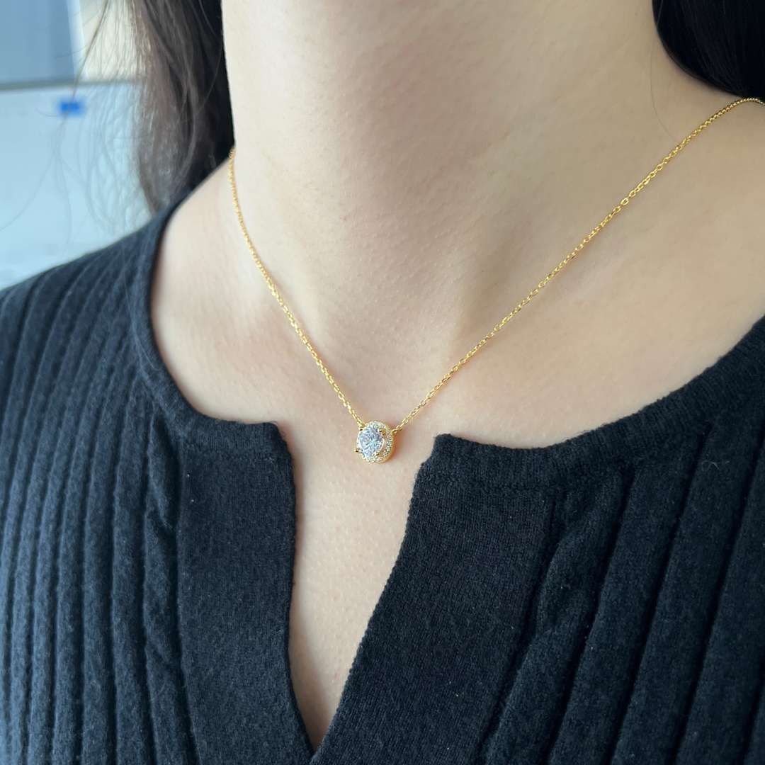 [LuckyStar]Luxurious Round Cut Necklace