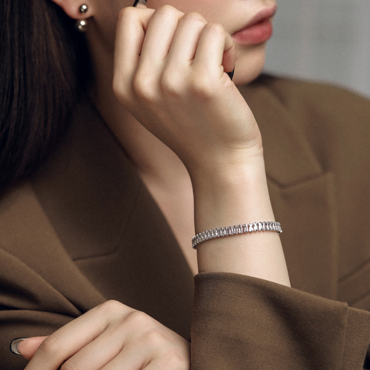 [LuckyStar]Exquisite Emerald Cut Daily Bracelet