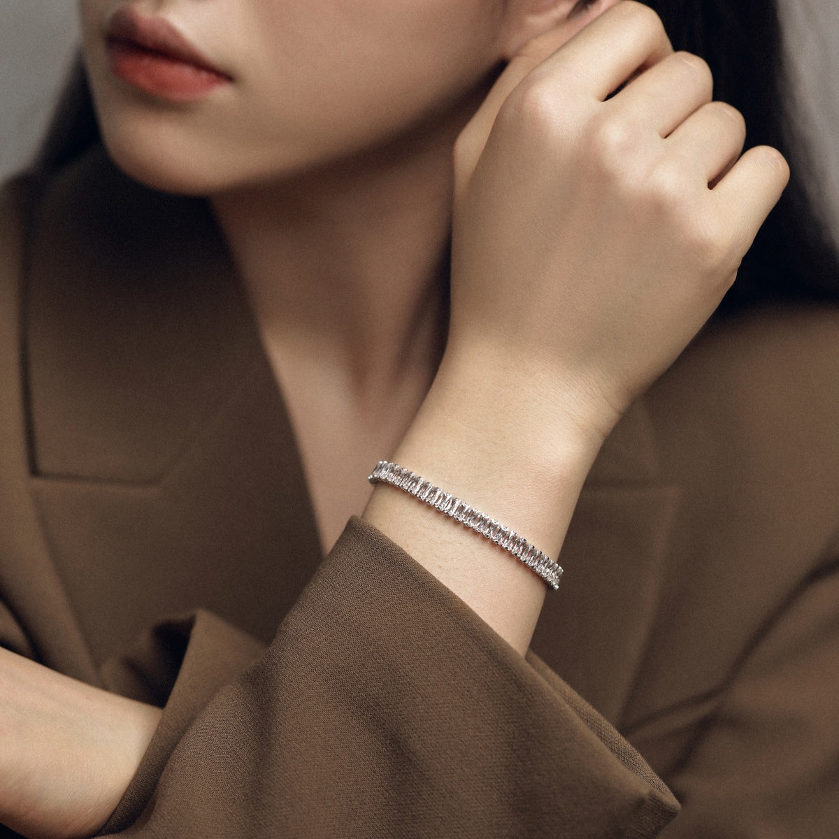 [LuckyStar]Exquisite Emerald Cut Daily Bracelet