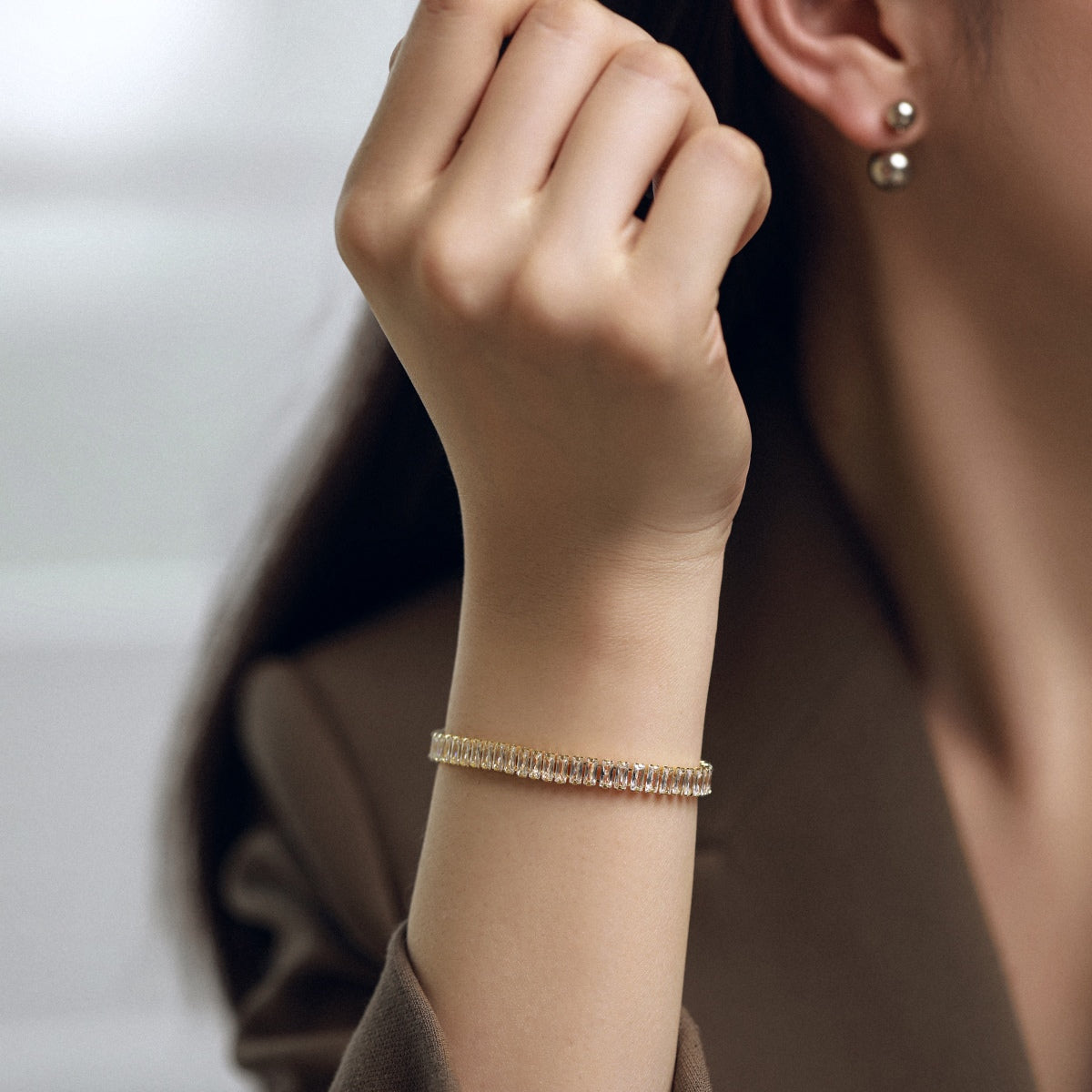 [LuckyStar]Exquisite Emerald Cut Daily Bracelet