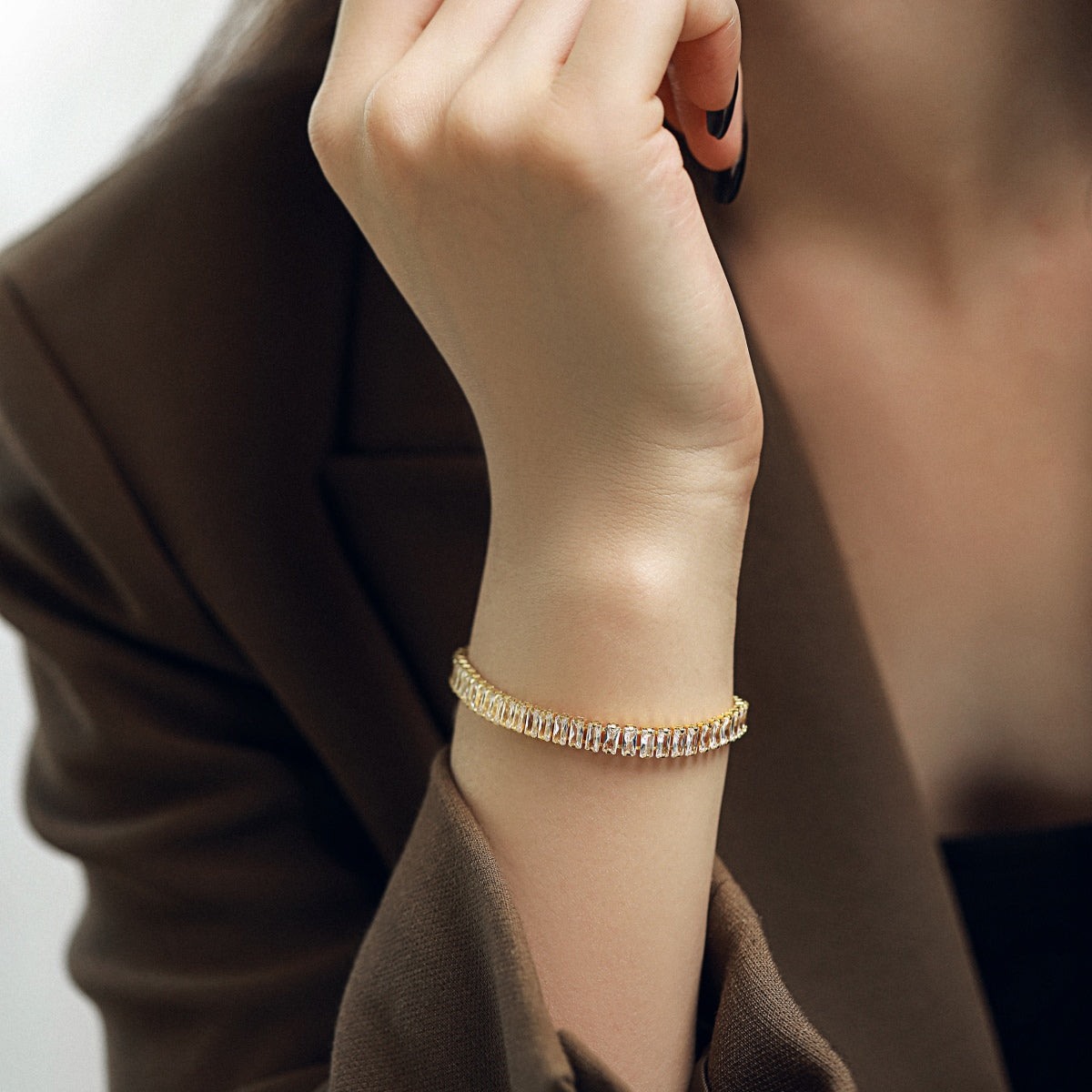[LuckyStar]Exquisite Emerald Cut Daily Bracelet