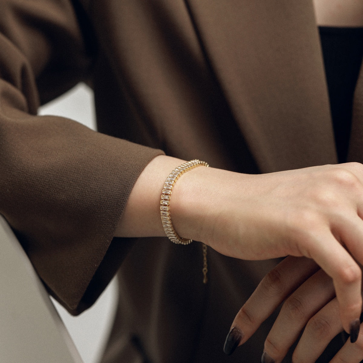 [LuckyStar]Exquisite Emerald Cut Daily Bracelet