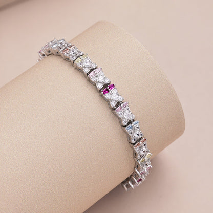 [LuckyStar]Unique Colorful Flower Shape Daily Bracelet
