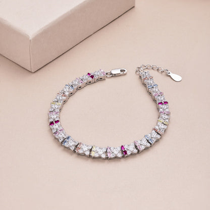 [LuckyStar]Unique Colorful Flower Shape Daily Bracelet