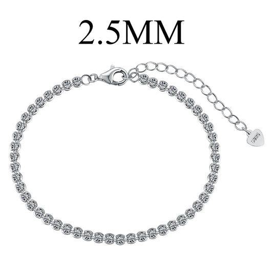 [LuckyStar]Dazzling Sparkling Round Cut Daily Bracelet