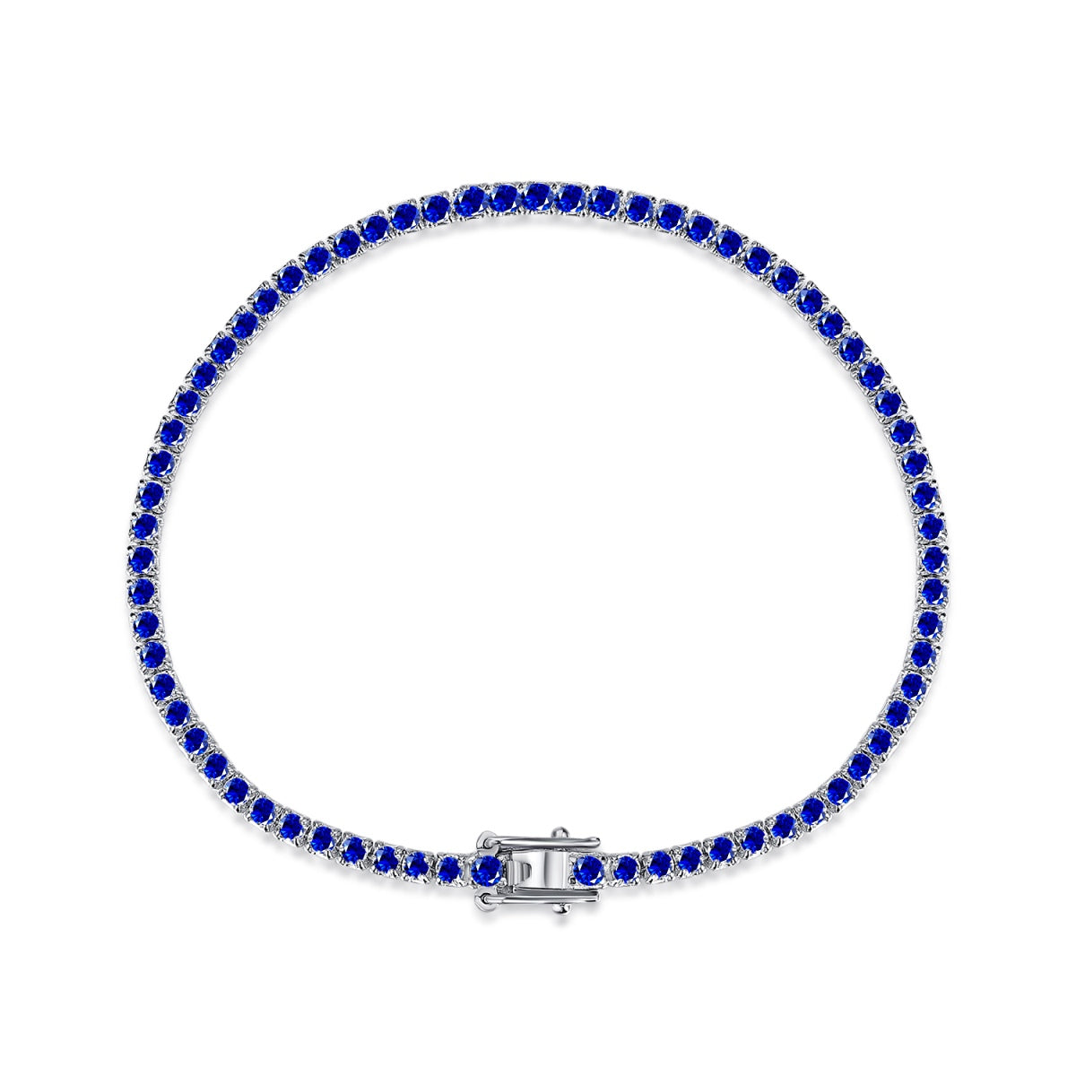 [LuckyStar]Dazzling Colorful Round Cut Daily Bracelet