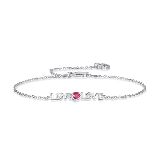 [LuckyStar]Romantic Heart Shape Lover Bracelet