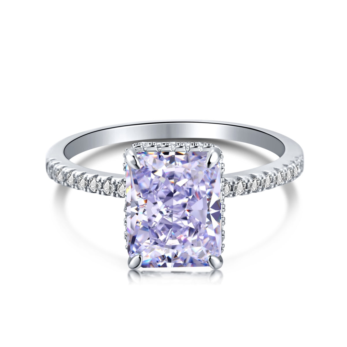 [LuckyStar]4.0 Carat Luxurious Engagement Ring