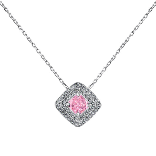 [LuckyStar]Sparkling Asscher Cut Necklace