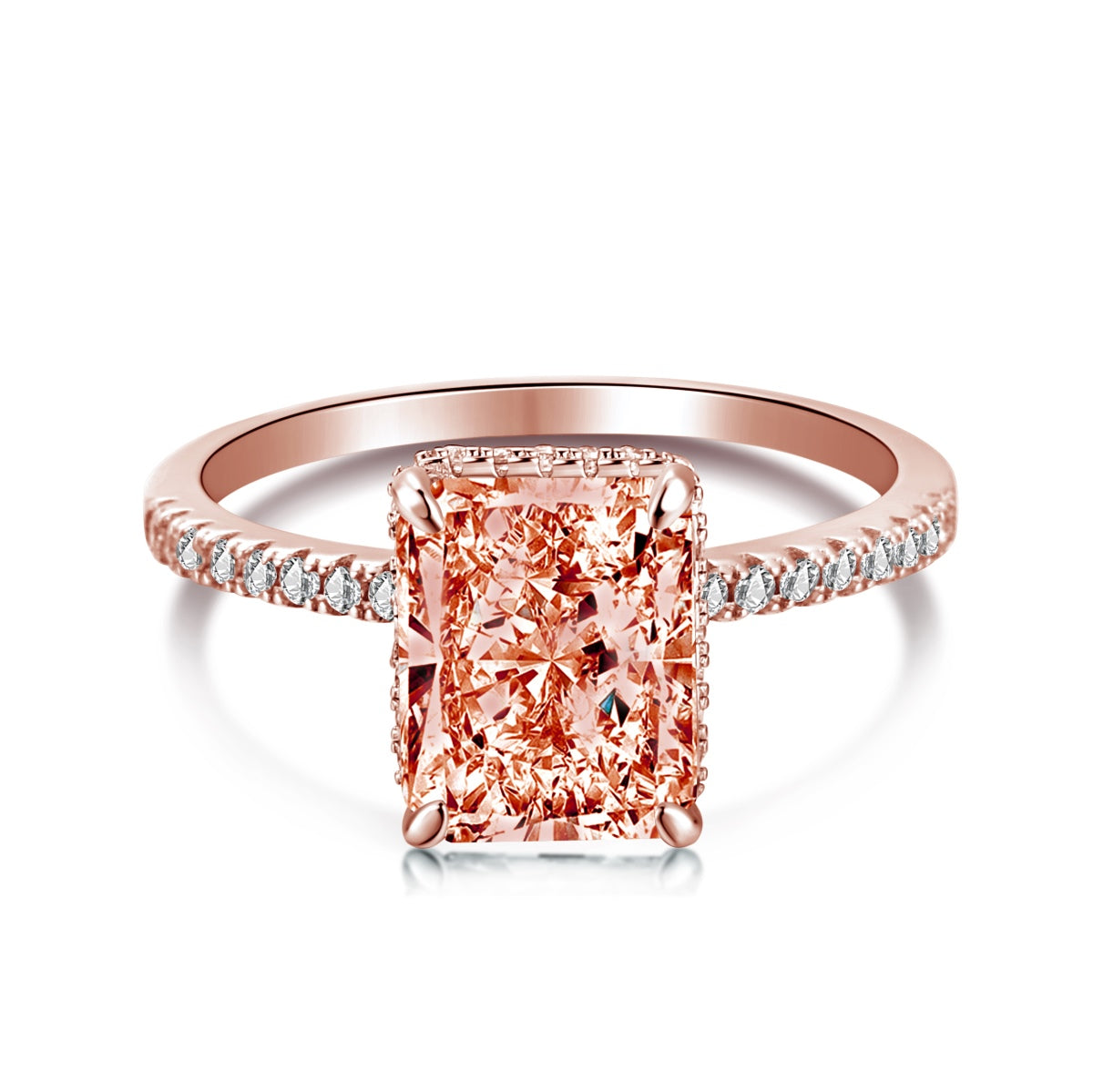 [LuckyStar]4.0 Carat Luxurious Engagement Ring
