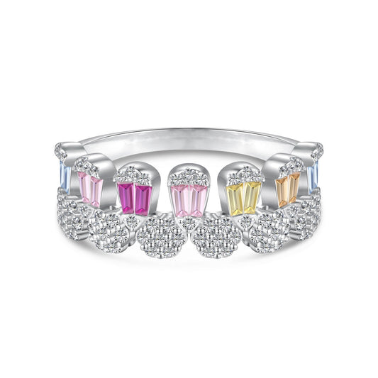 [LuckyStar]Gorgeous Radiant Cut Daily Ring