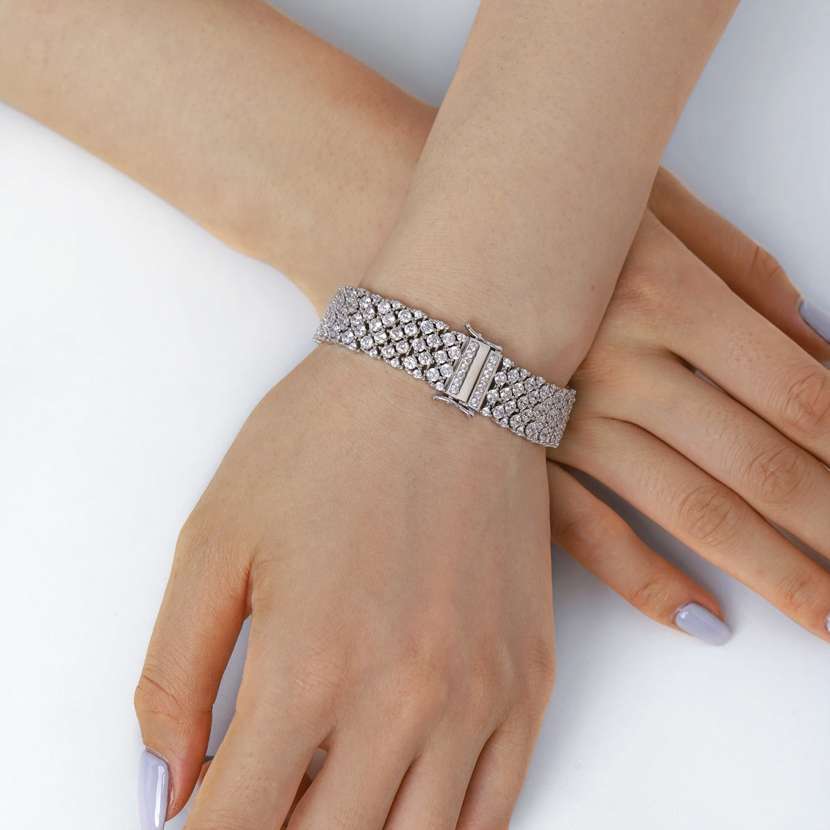 [LuckyStar]Ornate Elegant Round Cut Party Bracelet