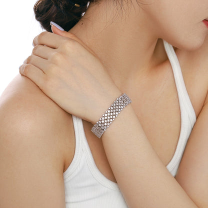 [LuckyStar]Ornate Elegant Round Cut Party Bracelet