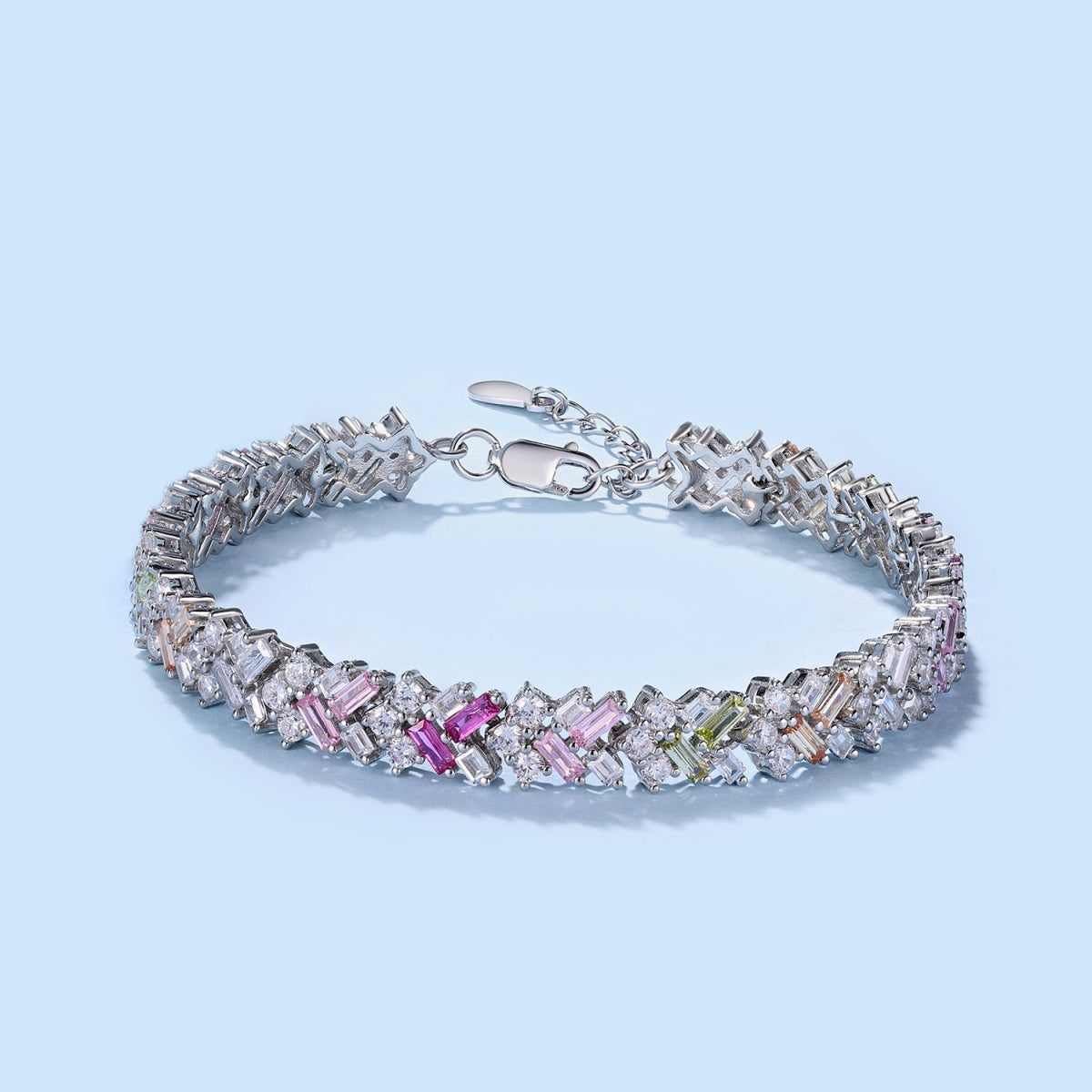 [LuckyStar]Dazzling Unique Multi Shape Daily Bracelet